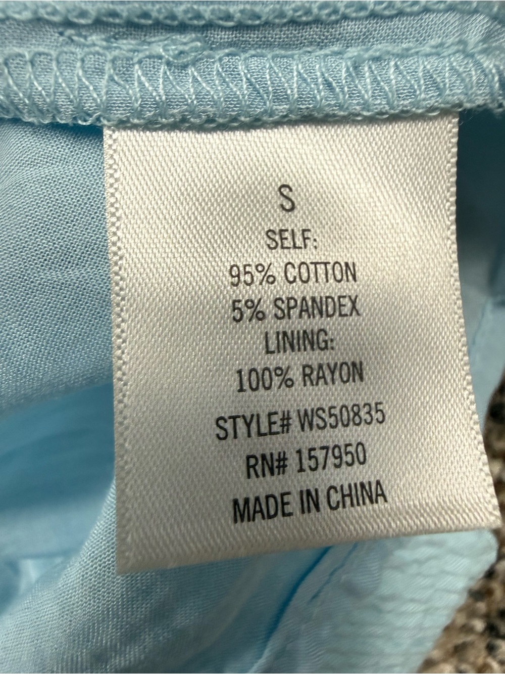 Mi Amore Light Blue Ruffle Strap Mini Dress View 6